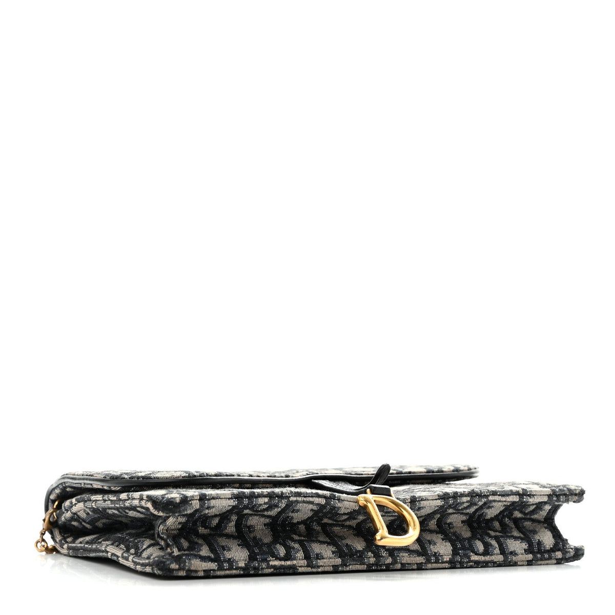 Oblique Saddle Chain Pouch Blue wholesalehk.shop