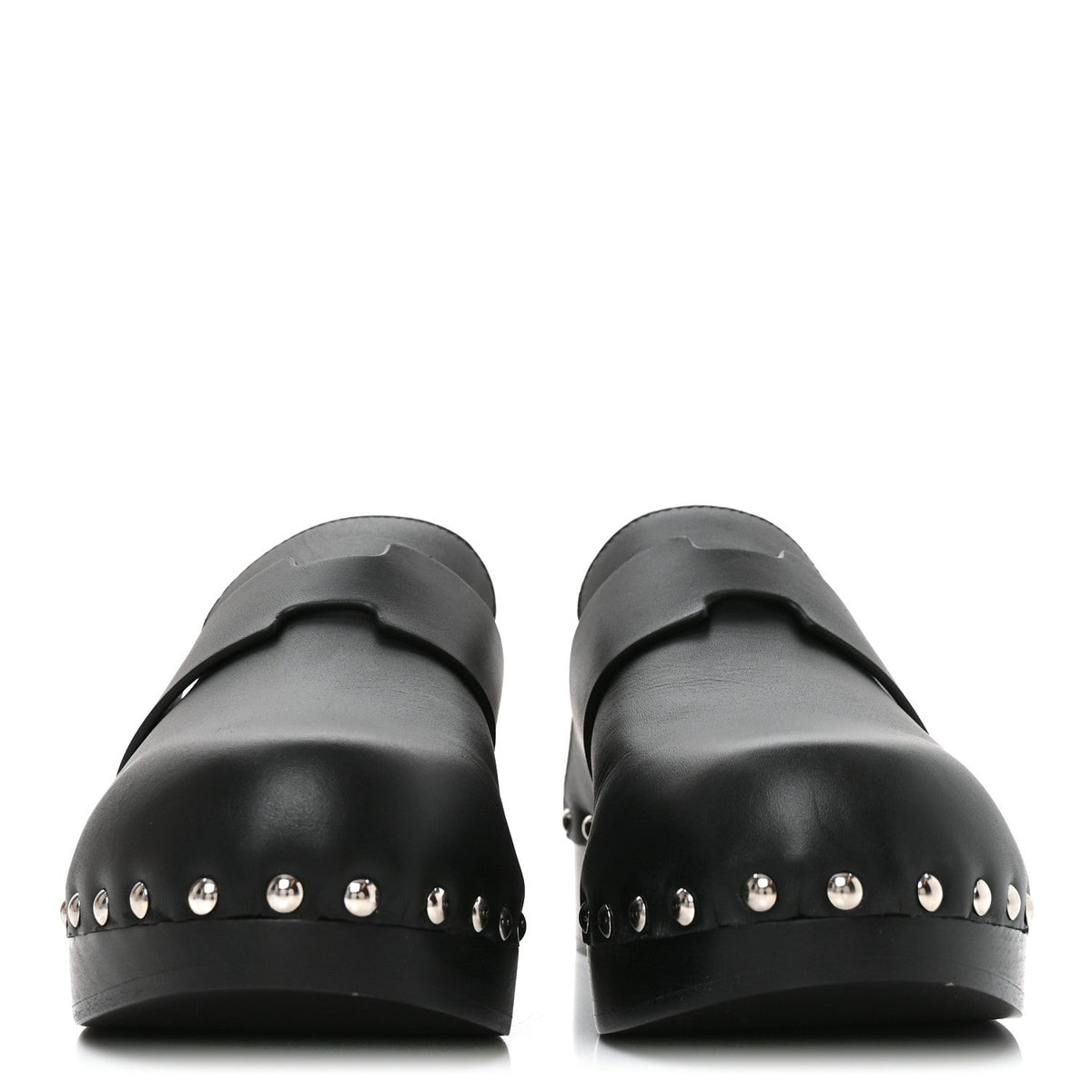 Calfskin Calya Mules 37 Black wholesalehk.shop