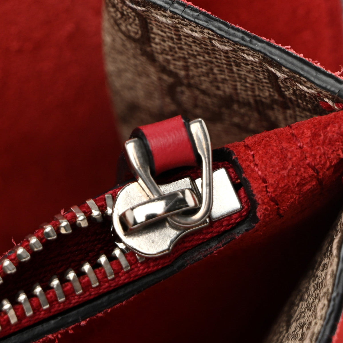 GG Supreme Monogram Small Dionysus Shoulder Bag Red wholesalehk.shop
