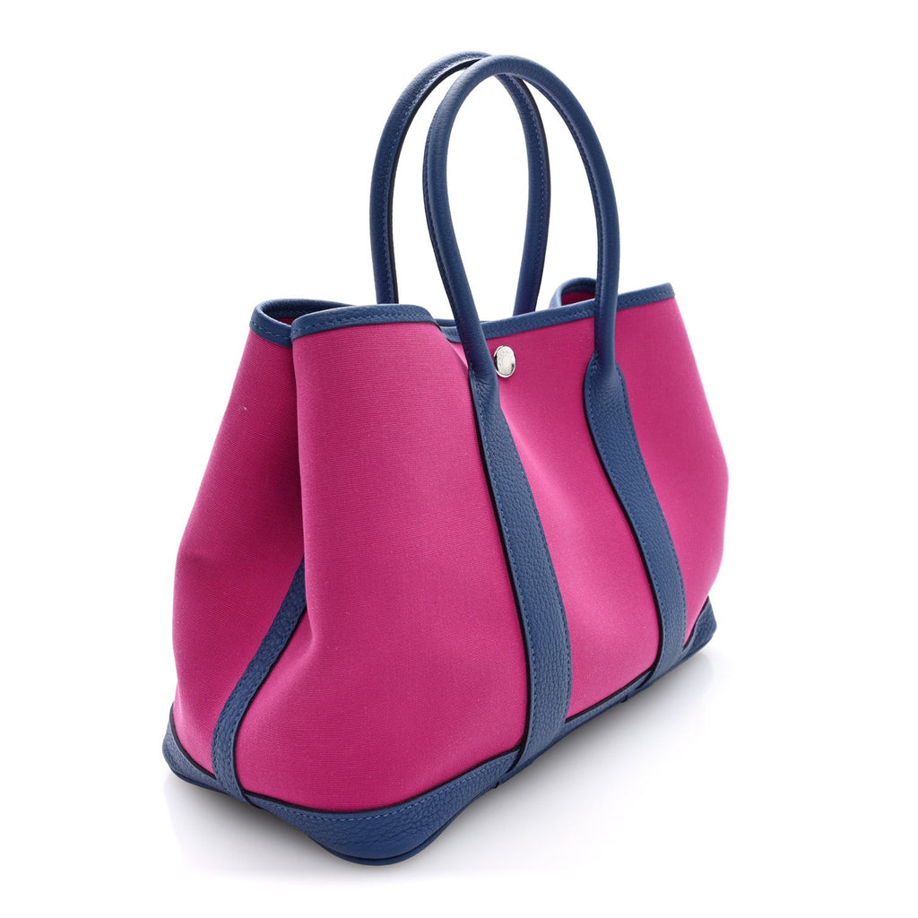 Toile Officier Negonda Garden Party Tote 30 TPM Magnolia Bleu Agate £¨ Direct shipment via from wholesalehk.shop