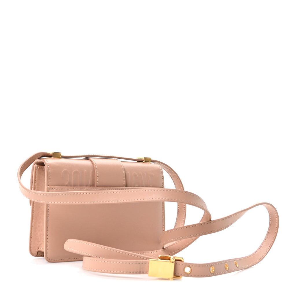 Smooth Calfskin Micro 30 Montaigne Flap Bag Rose Des Vents wholesalehk.shop