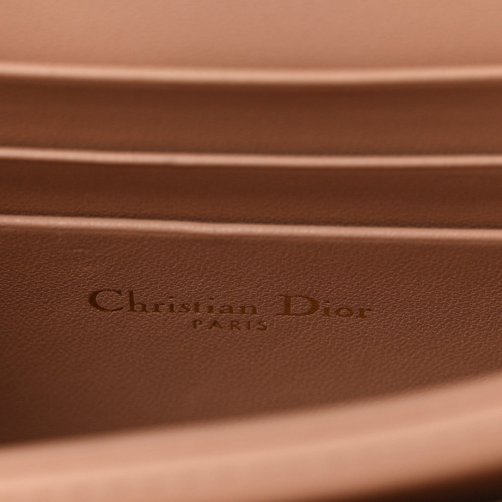 Lambskin Chain Lady My Dior Mini Chain Pouch Rose De Vents wholesalehk.shop