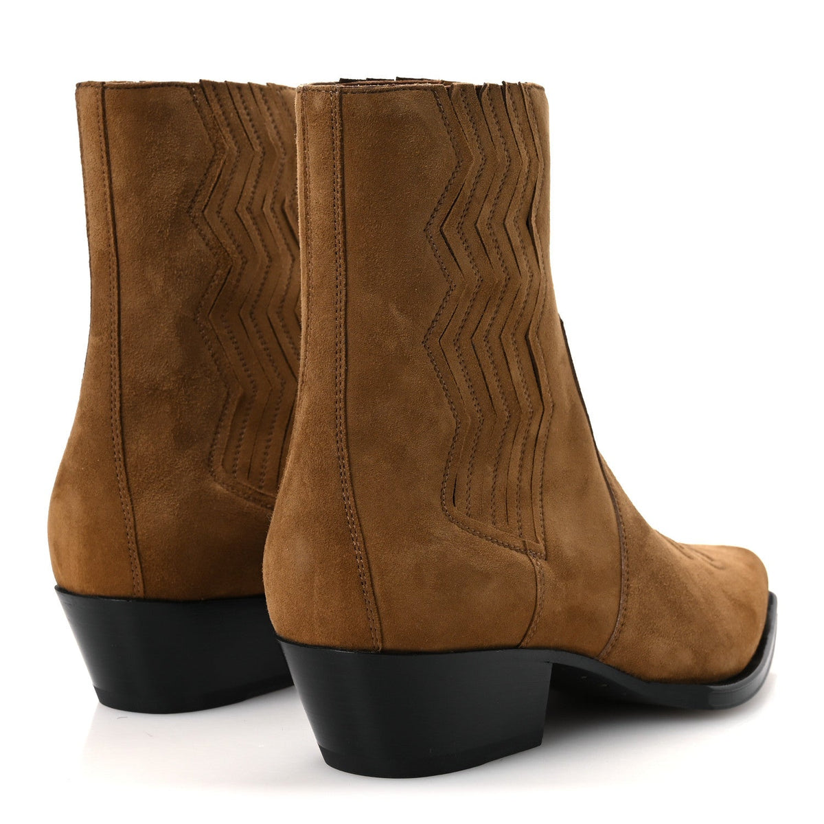 Suede Goatskin Womens Vegas 35 Ankle Boot 41 Brun Fume wholesalehk.shop