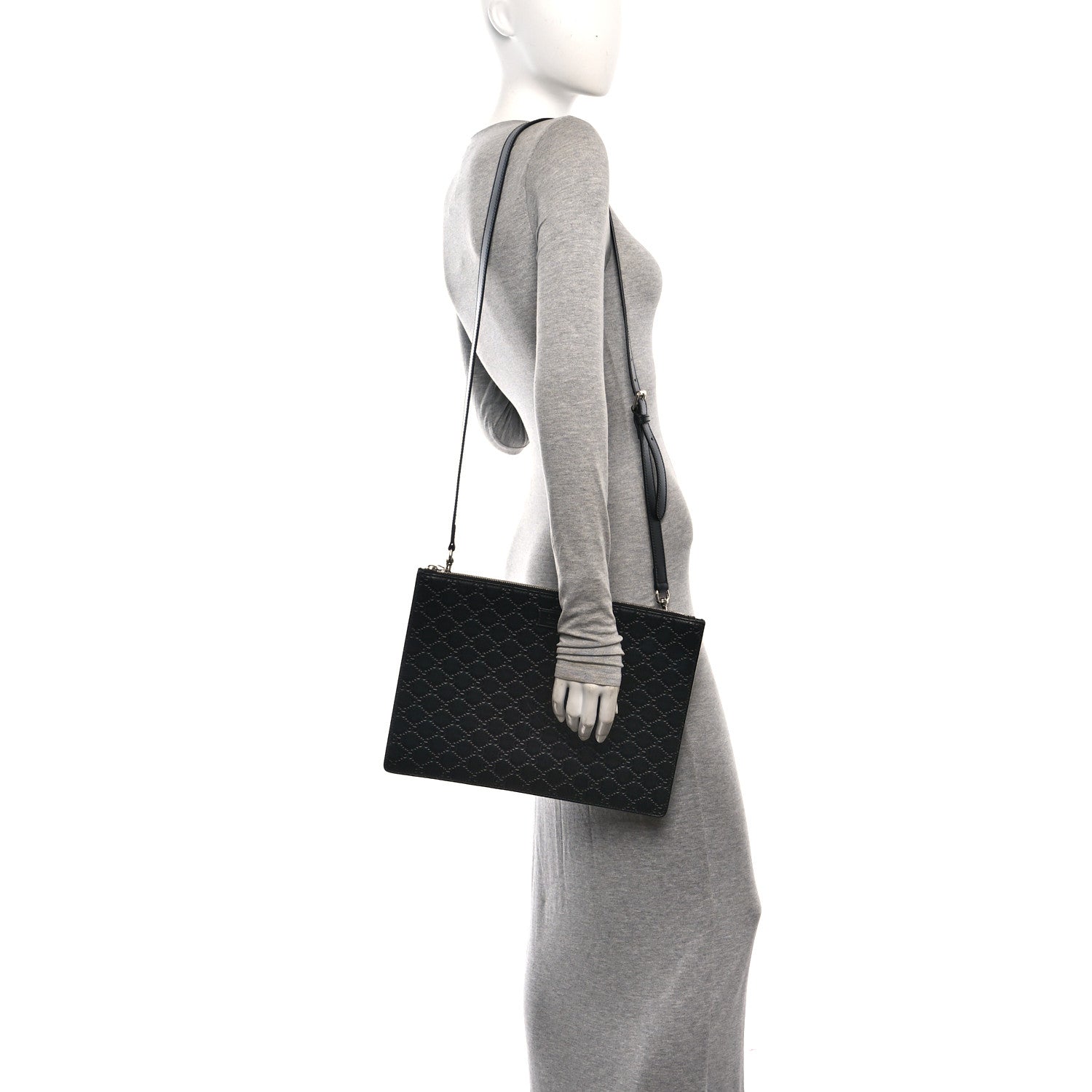 Guccissima Signature Messenger Bag Black £¨ Direct shipment via from wholesalehk.shop