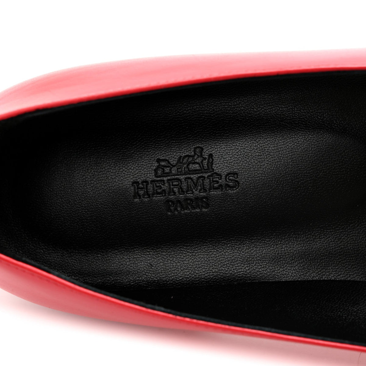 Lizard Calfskin Brillante Kelly Ballet Flat  38 Rouge Vif wholesalehk.shop