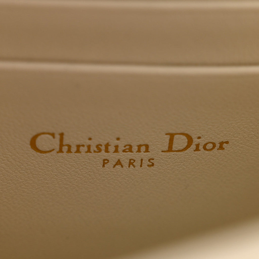 Lambskin Cannage Mini My Dior Bag Latte wholesalehk.shop