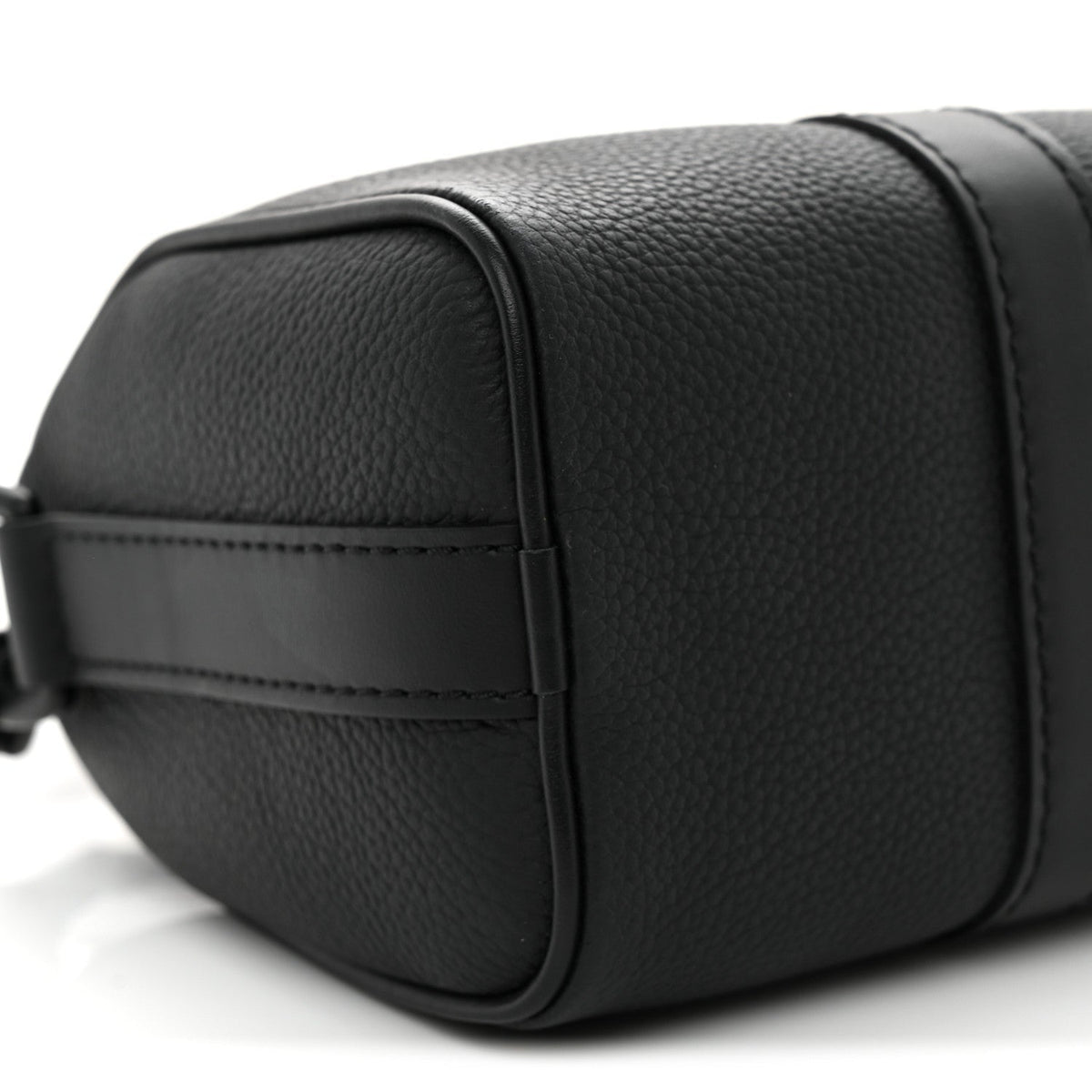 Grained Calfskin Aerogram Keepall XS Black wholesalehk.shop