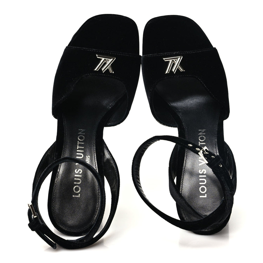 Calfskin Maya Platform Sandals 36 Black £¨ Direct shipment via from wholesalehk.shop