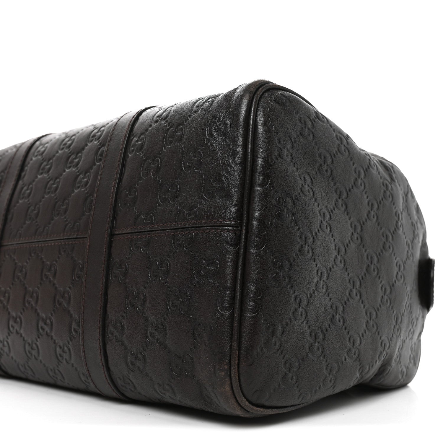 Guccissima Medium Joy Boston Dark Brown £¨ Direct shipment via from wholesalehk.shop