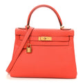 Togo Kelly Retourne 28 Capucine £¨ Direct shipment via from wholesalehk.shop