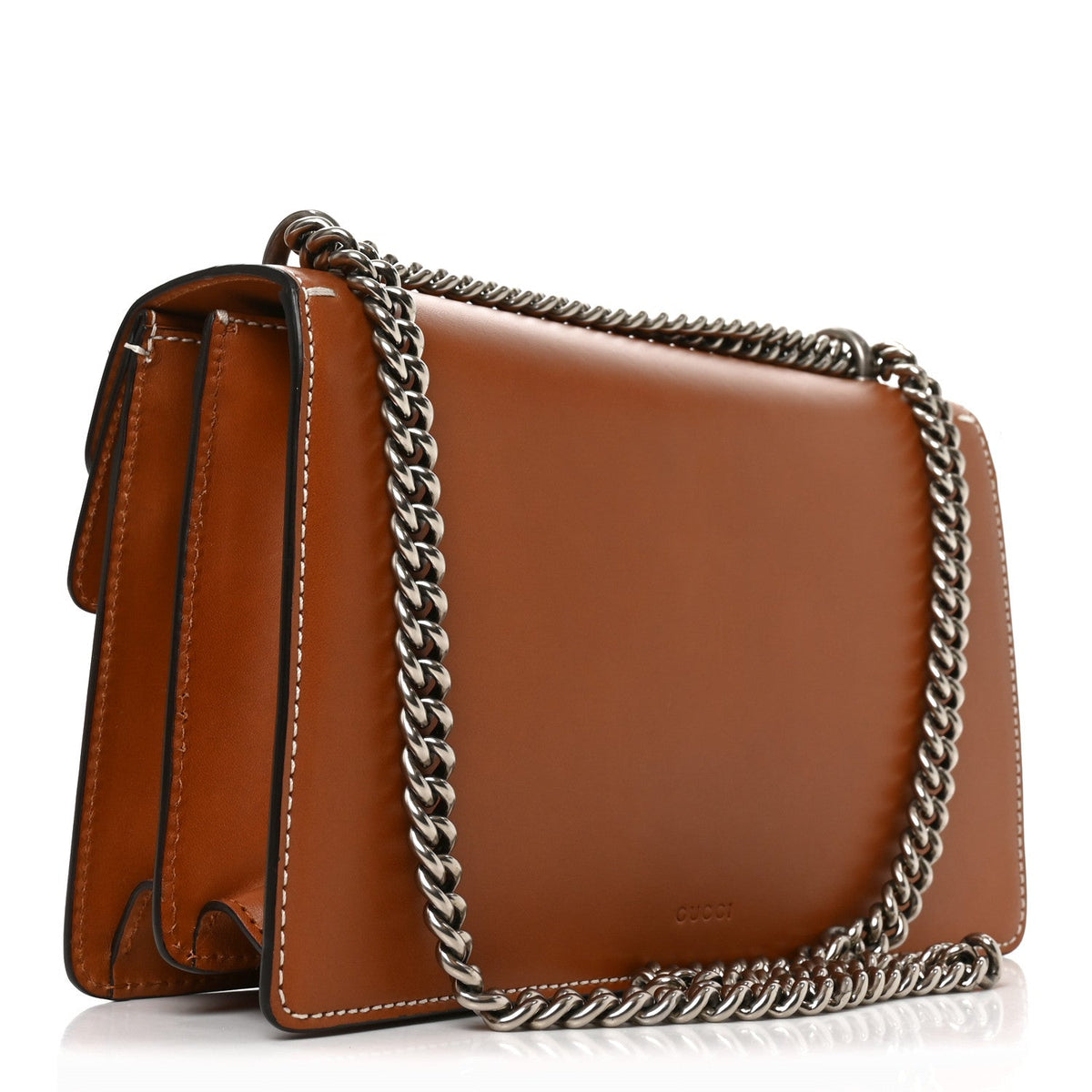 Calfskin Small Dionysus Shoulder Bag Harness Brown wholesalehk.shop