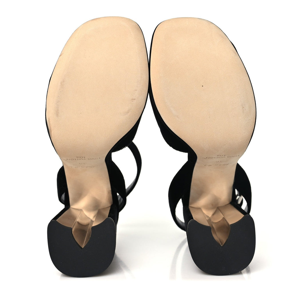 Calfskin Maya Platform Sandals 36 Black £¨ Direct shipment via from wholesalehk.shop
