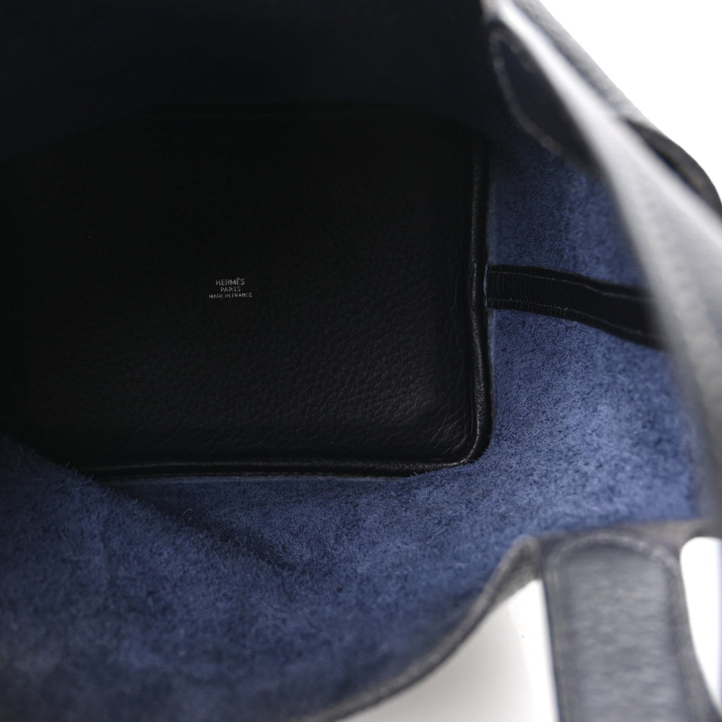 Taurillon Clemence Picotin Lock 18 PM Bleu Indigo £¨ Direct shipment via from wholesalehk.shop