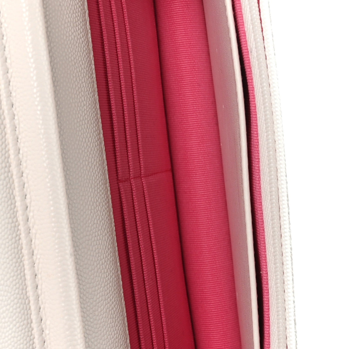 Caviar Quilted Chanel 19 Wallet on Chain WOC White Pink wholesalehk.shop