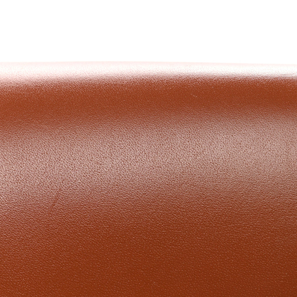 Box Calfskin Medium Bobby Flap Dark Tan wholesalehk.shop