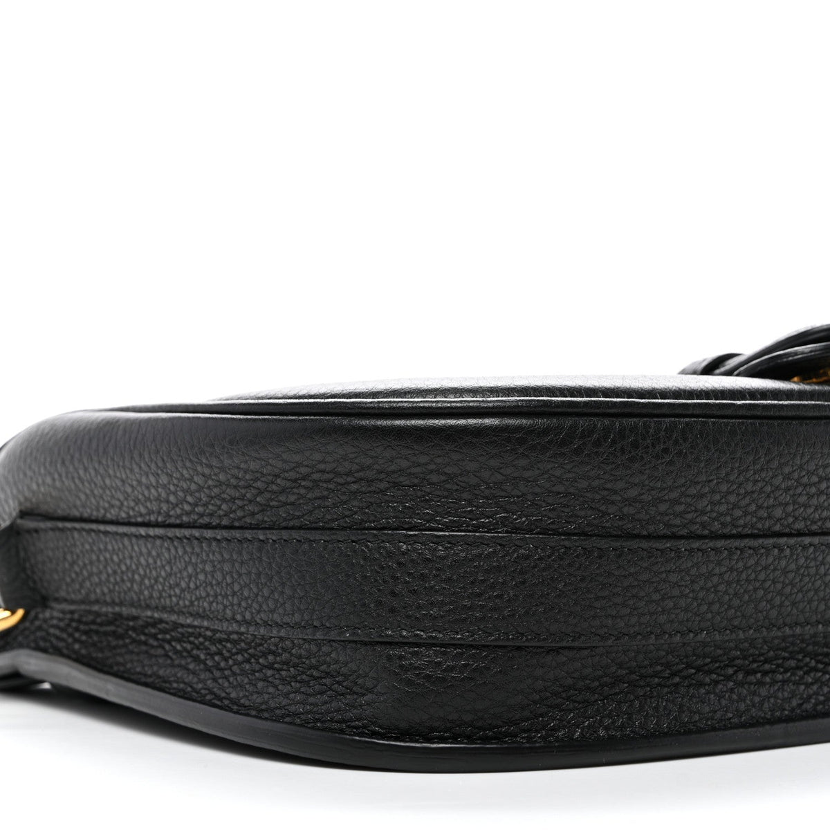 Grained Calfskin Medium Bobby Flap Black wholesalehk.shop