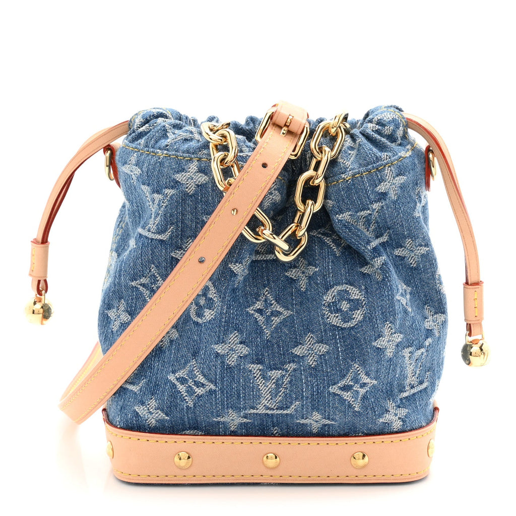 Monogram Denim Nano Noe Blue £¨ Direct shipment via from wholesalehk.shop