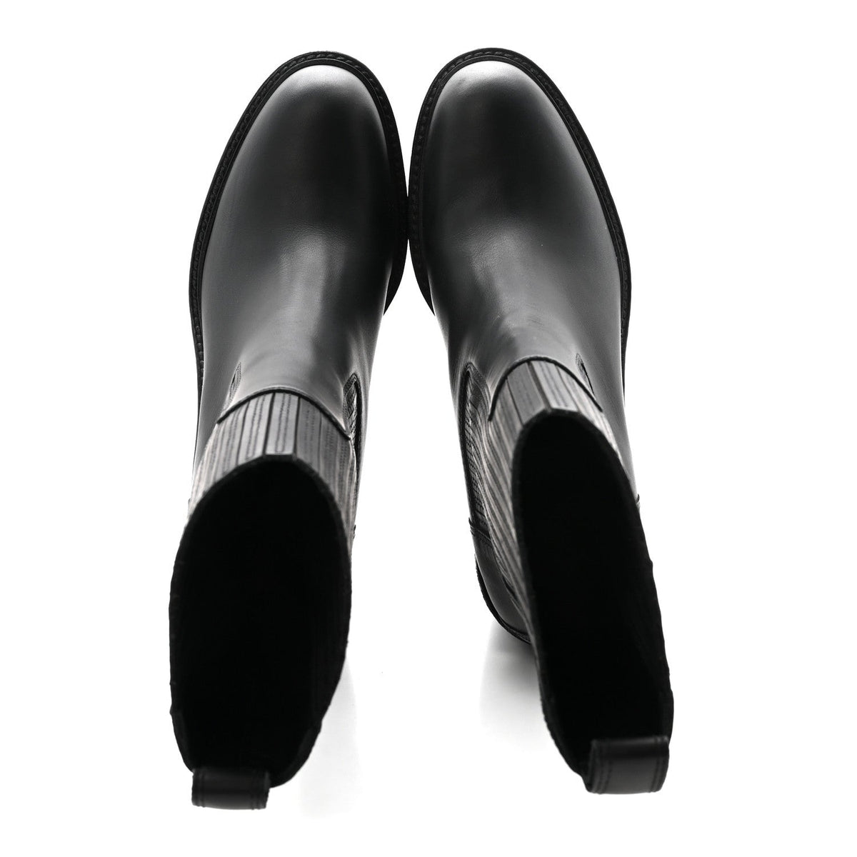 Calfskin Donia 70 Ankle Boots 36 Black wholesalehk.shop
