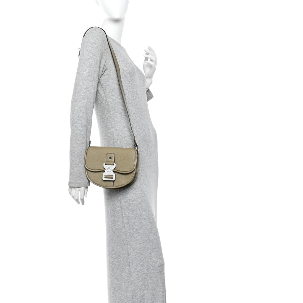 Grained Calfskin Mini Gallop Bag With Strap Beige wholesalehk.shop