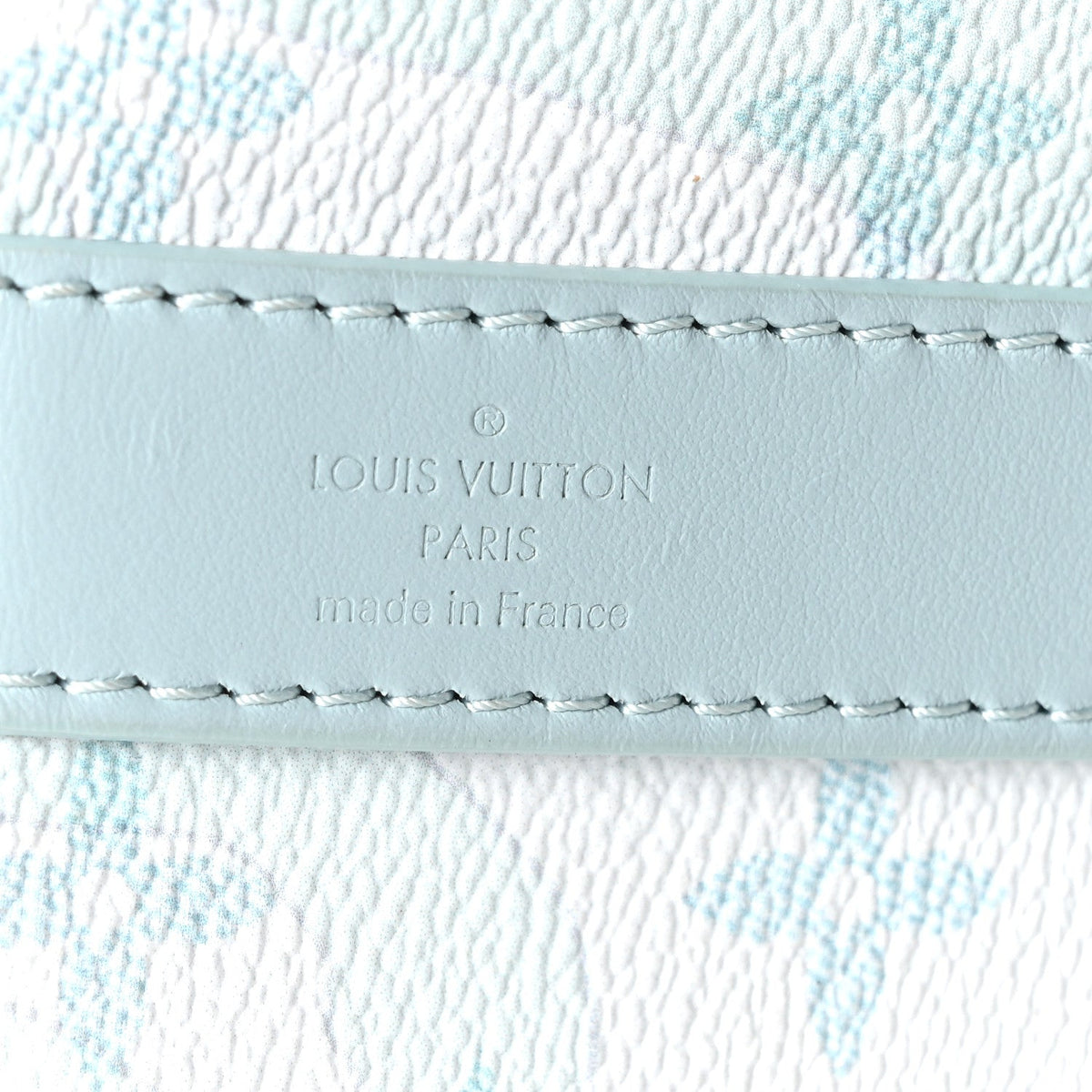 Monogram Aquagarden Keepall Bandouliere 25 Crystal Blue wholesalehk.shop