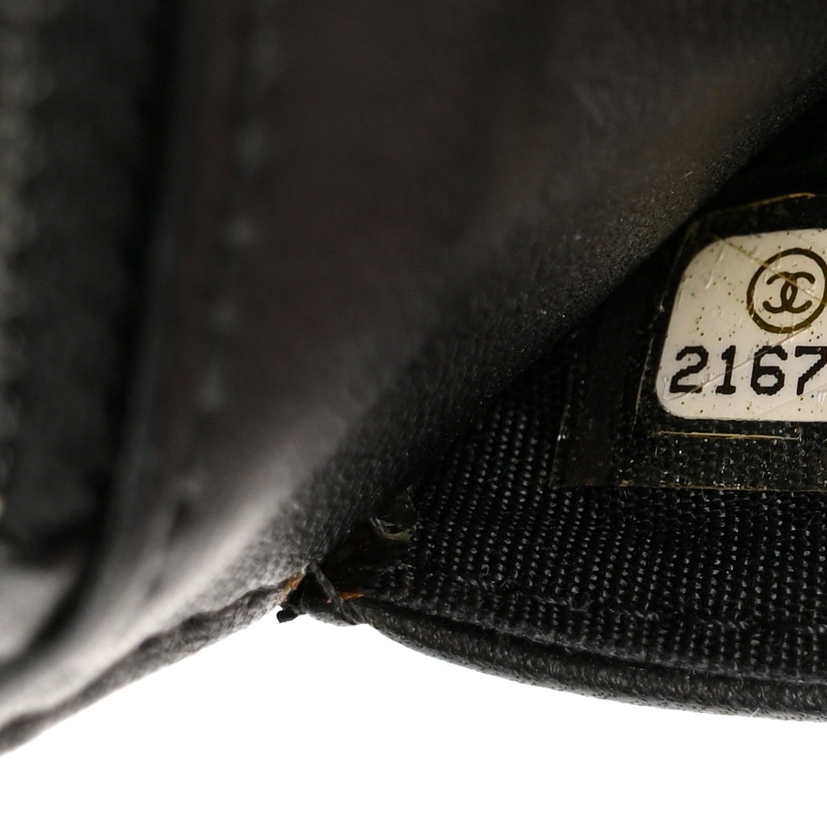 Lambskin Camellia Embossed Wallet On Chain WOC Black Gold wholesalehk.shop