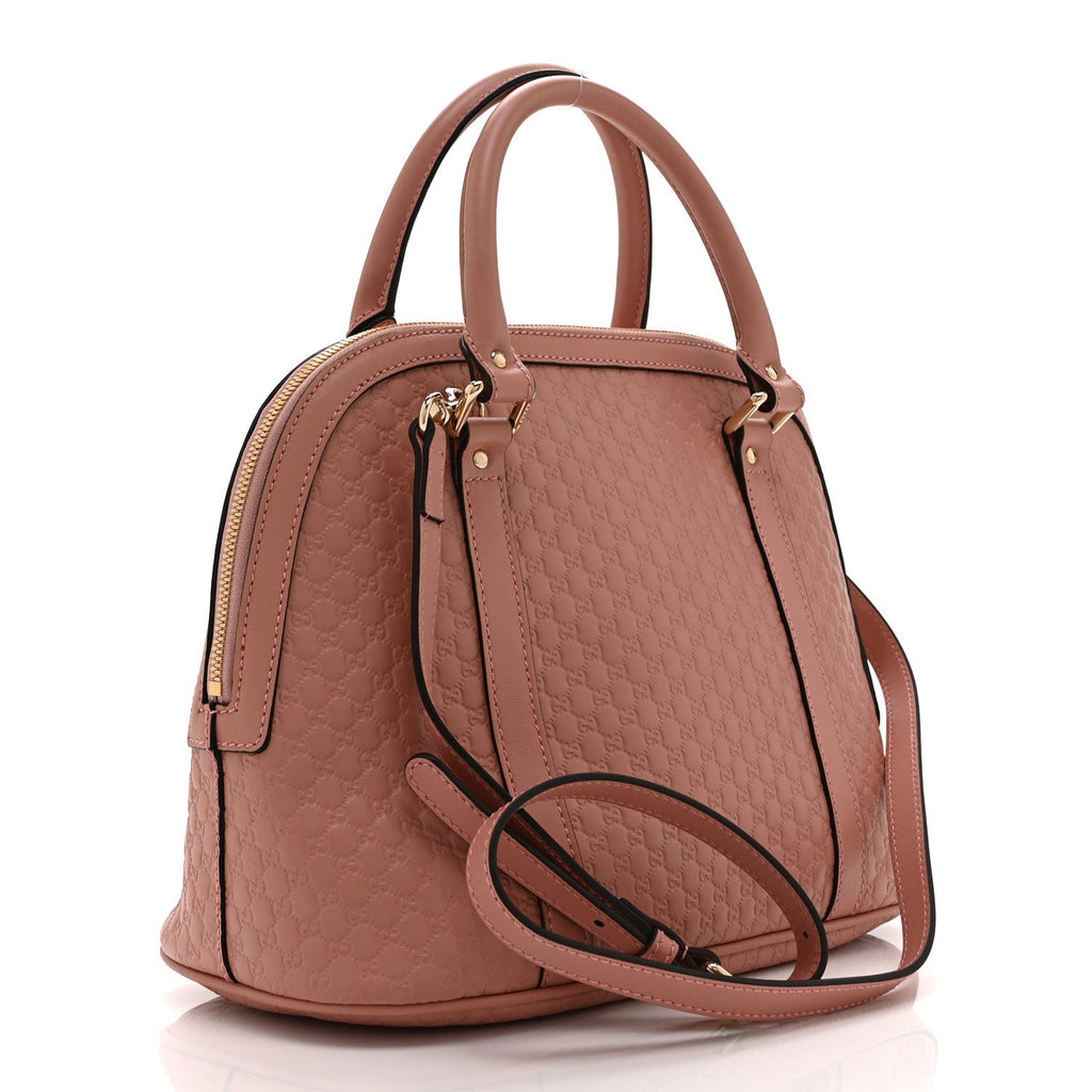 Microguccissima Medium Dome Bag Soft Pink £¨ Direct shipment via from wholesalehk.shop