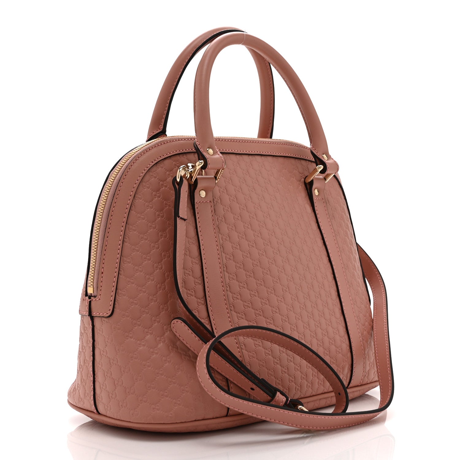 Microguccissima Medium Dome Bag Soft Pink £¨ Direct shipment via from wholesalehk.shop