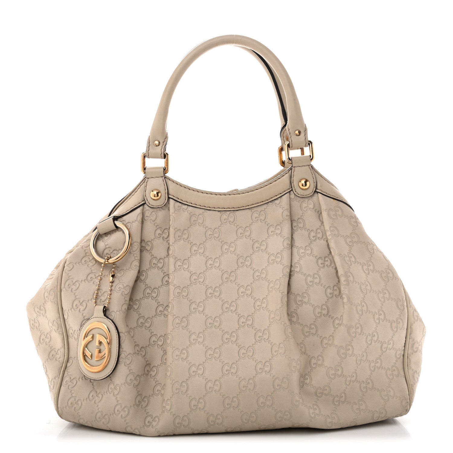 Guccissima Medium Sukey Tote Mystic White £¨ Direct shipment via from wholesalehk.shop