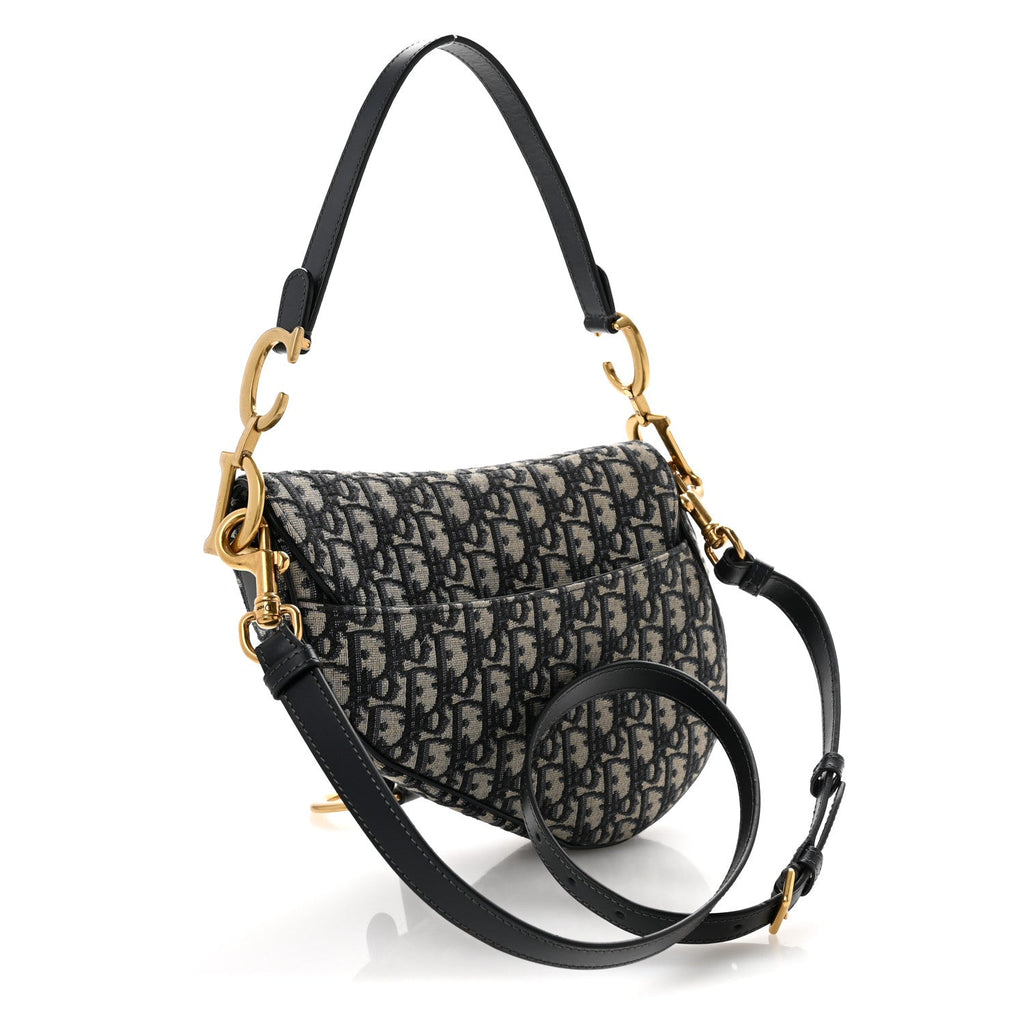 Oblique Saddle Bag With Strap Blue wholesalehk.shop