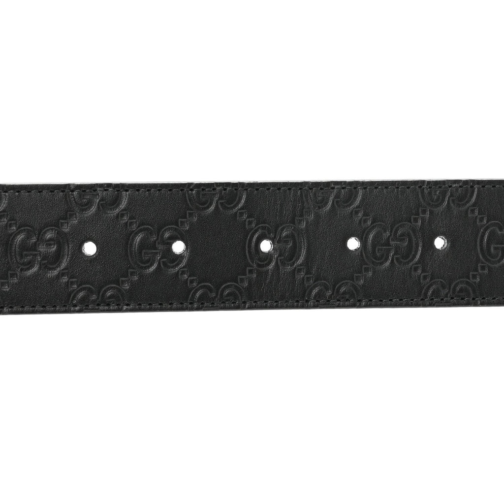 Guccissima Signature Interlocking G Reversible 37mm Belt 100 40 Black Cocoa £¨ Direct shipment via from wholesalehk.shop