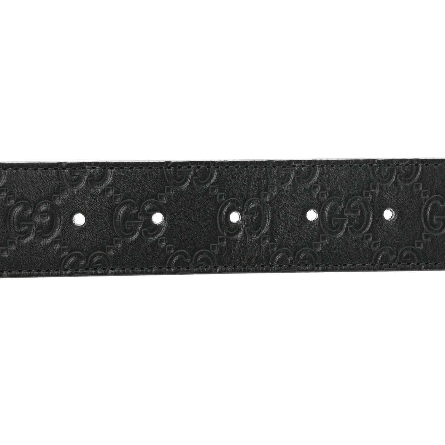 Guccissima Signature Interlocking G Reversible 37mm Belt 100 40 Black Cocoa £¨ Direct shipment via from wholesalehk.shop