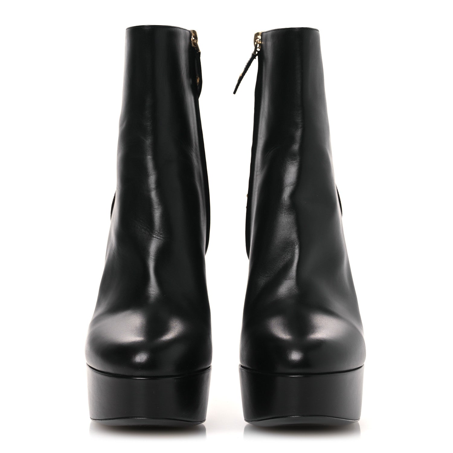 Soft Calfskin Monogram Afterglow Platform Ankle Boots 38.5 Black £¨ Direct shipment via from wholesalehk.shop