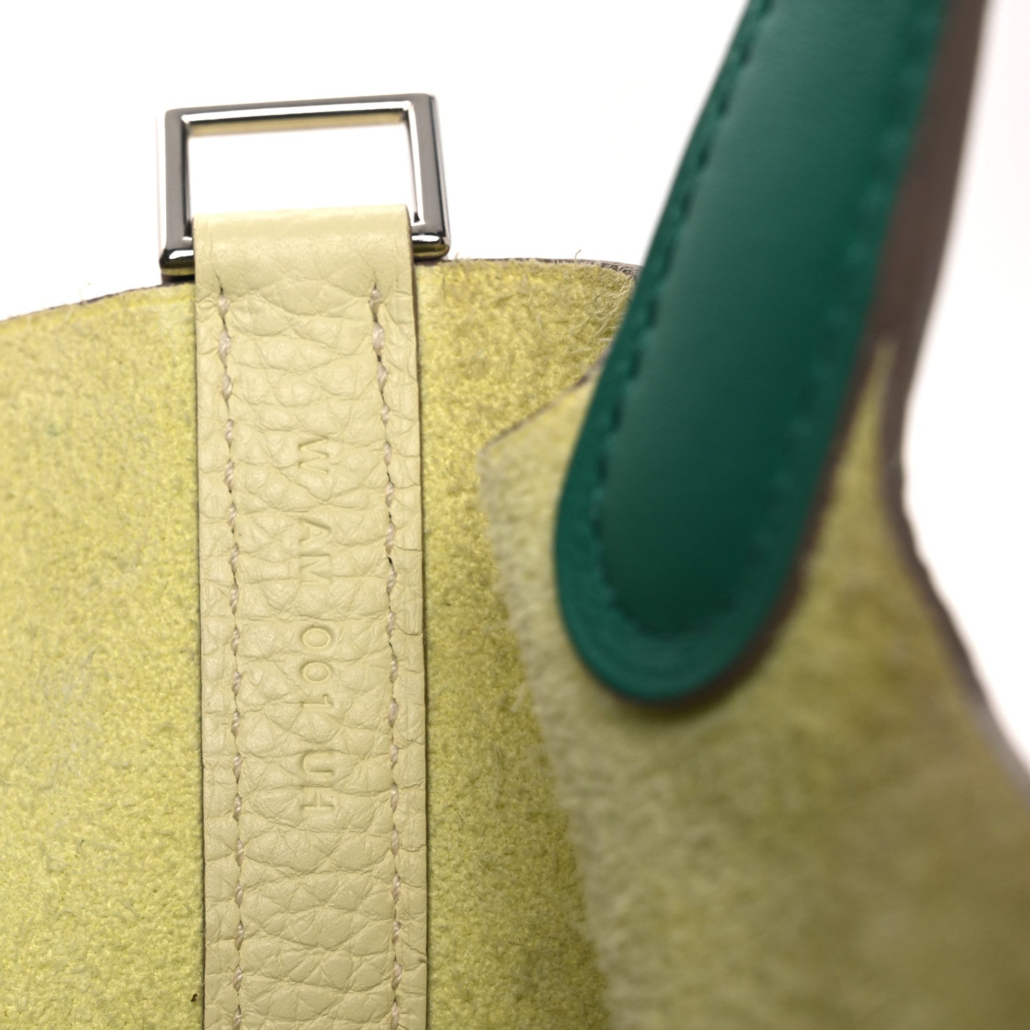 Taurillon Clemence Swift Eclat Picotin Lock 18 PM Jaune Milton Vert Vertigo £¨ Direct shipment via from wholesalehk.shop