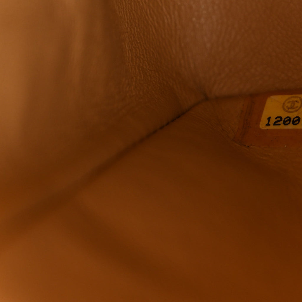 Lambskin Quilted Medium Double Flap Beige wholesalehk.shop