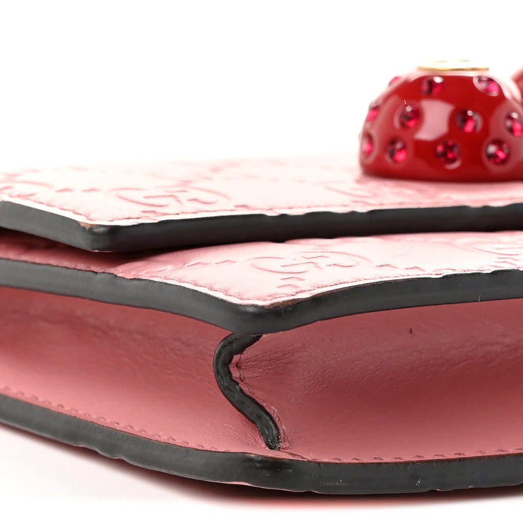Guccissima Mini Cherry Chain Bag Rose £¨ Direct shipment via from wholesalehk.shop