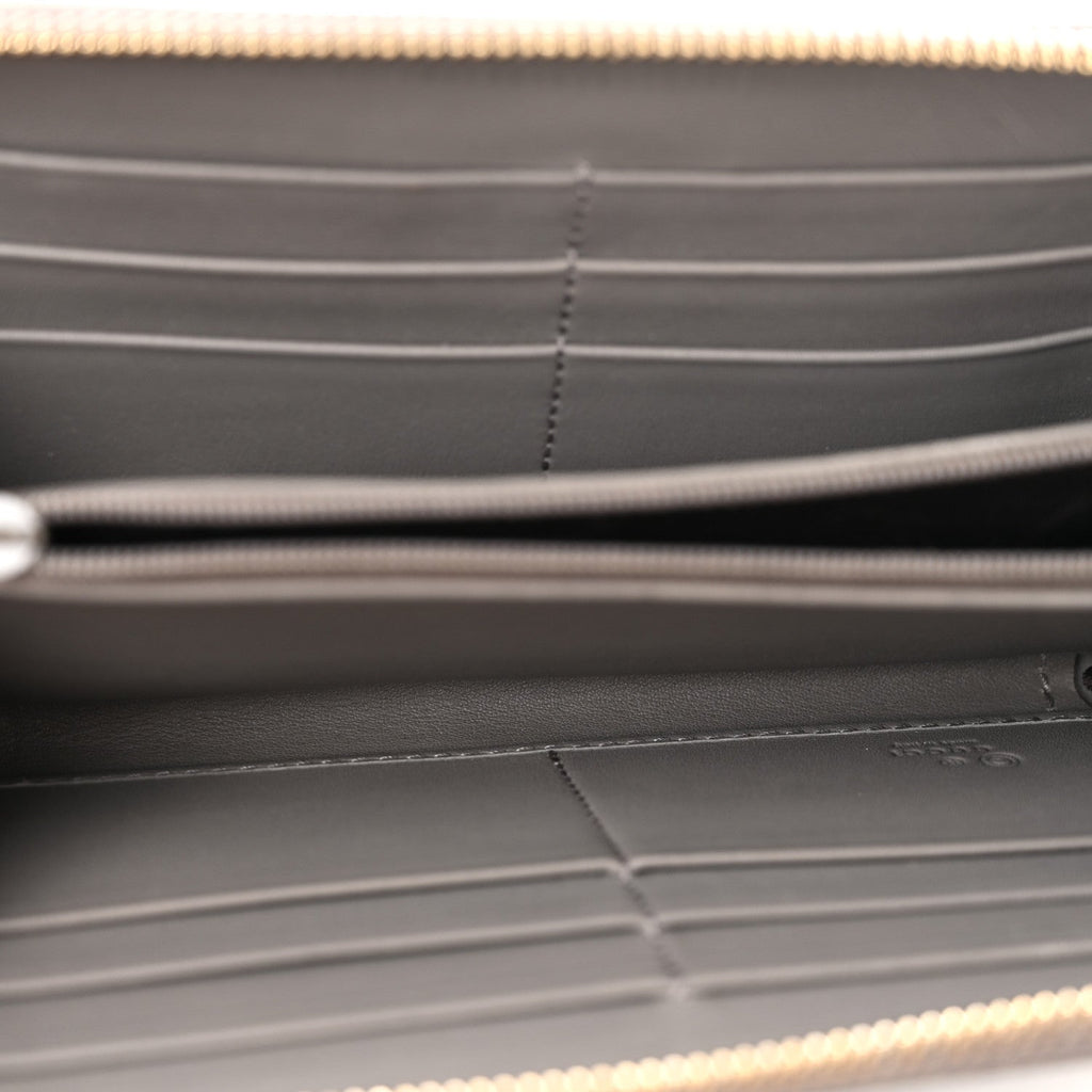 Microguccissima Zip Around Wallet Grey £¨ Direct shipment via from wholesalehk.shop