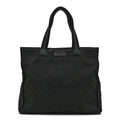 Nylon Monogram Tote Black wholesalehk.shop
