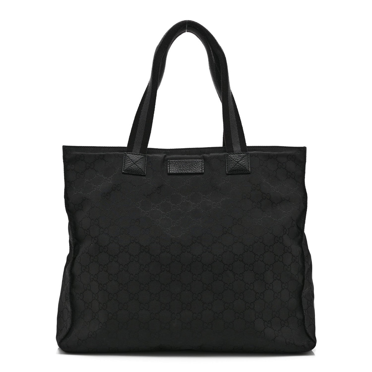 Nylon Monogram Tote Black wholesalehk.shop