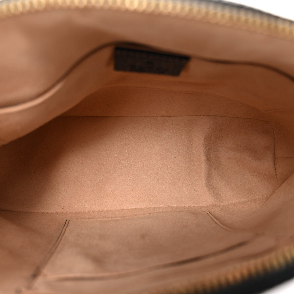Calfskin GG Web Small Ophidia Dome Shoulder Bag Black wholesalehk.shop