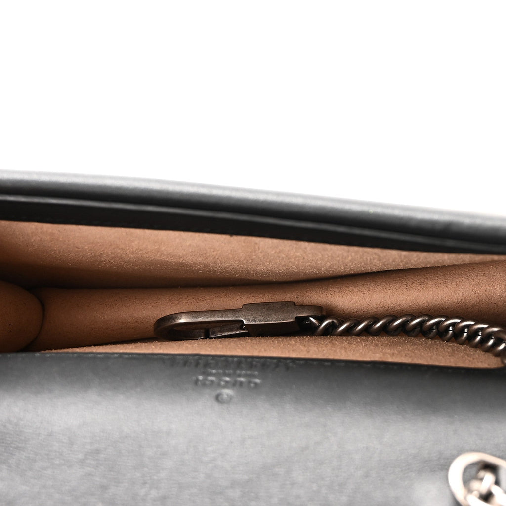 Suede Super Mini Dionysus Shoulder Bag Black wholesalehk.shop