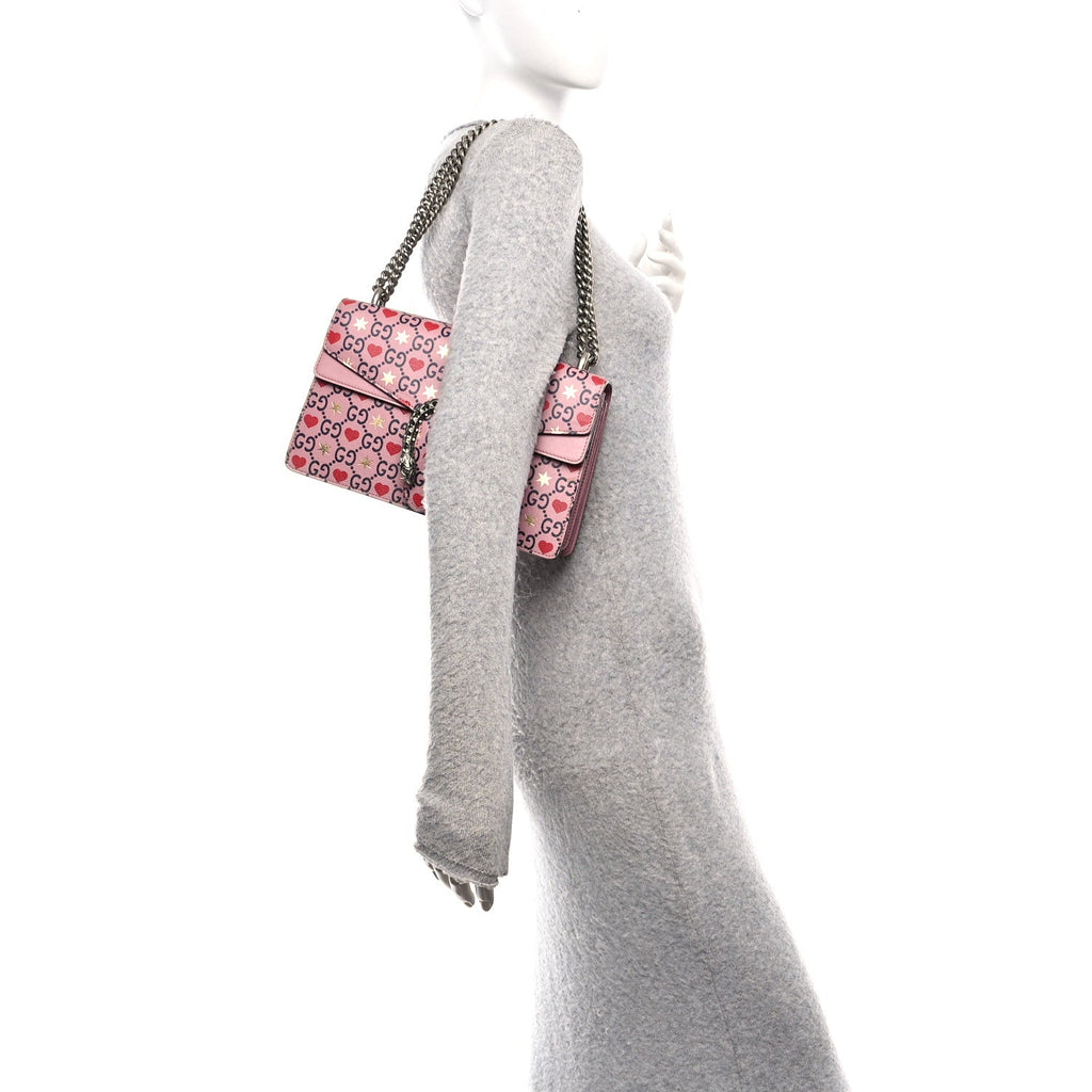 Calfskin Valentine's Day Exclusive Small Dionysus Bag Pink wholesalehk.shop
