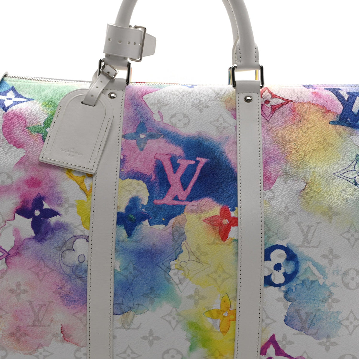 Monogram Watercolor Keepall Bandouliere 50 Multicolor wholesalehk.shop