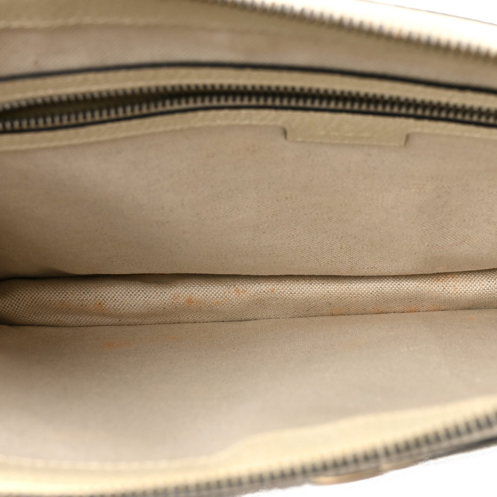 GG Supreme Monogram Web Ophidia Portfolio Pouch Beige Ebony Mystic White wholesalehk.shop