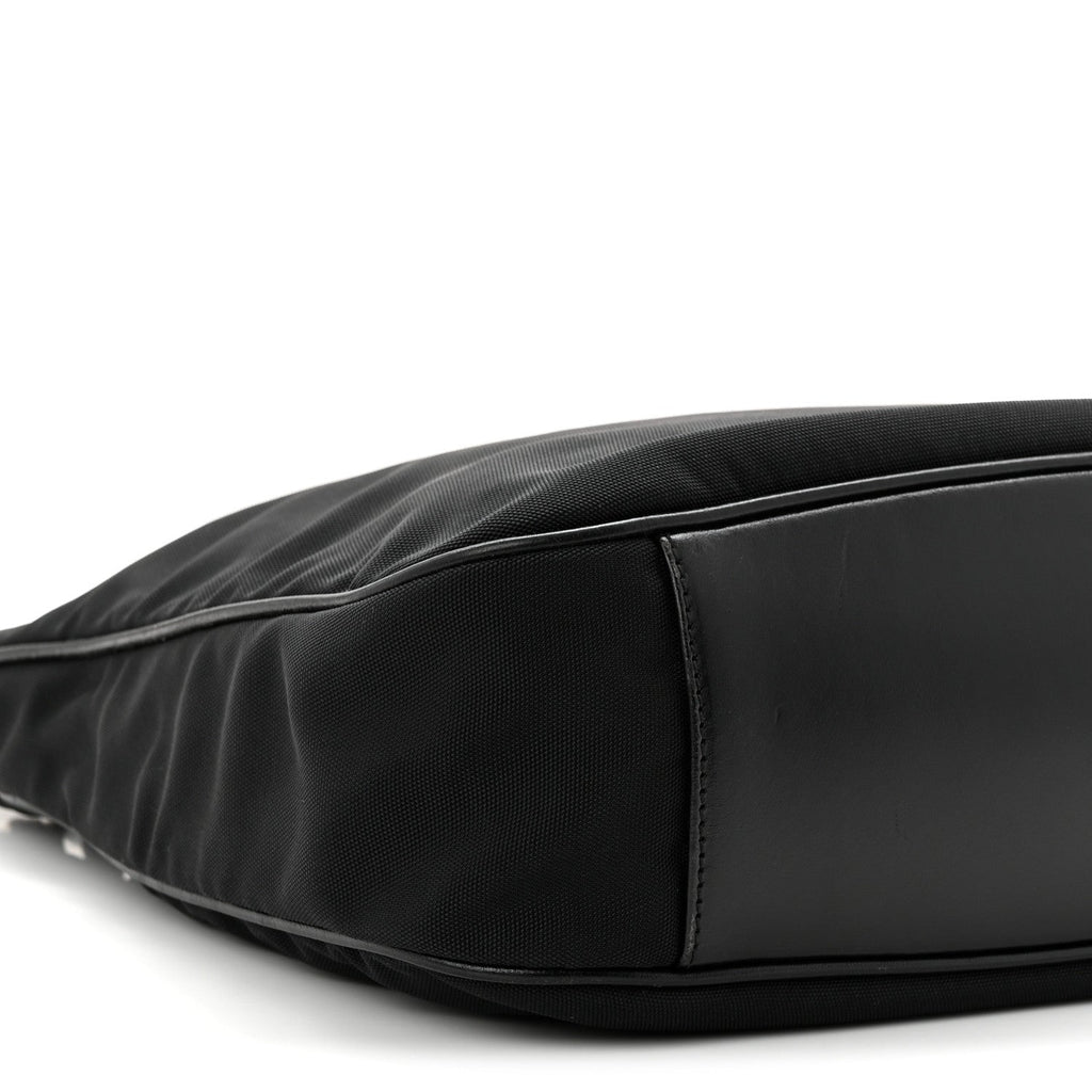 Nylon Bamboo Hobo Black wholesalehk.shop