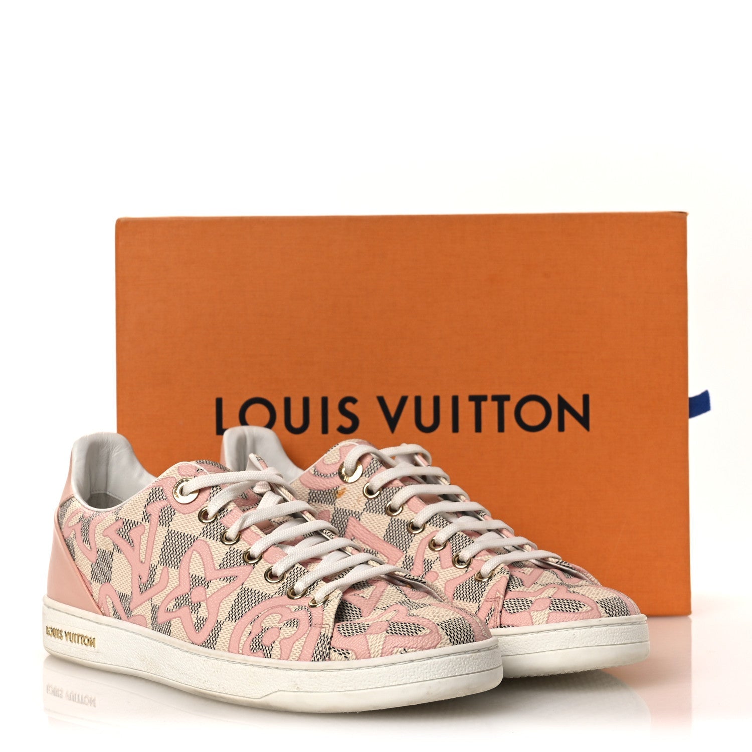 Damier Azur Tahitienne Bora Bora Sneakers 40 Rose Ballerine £¨ Direct shipment via from wholesalehk.shop