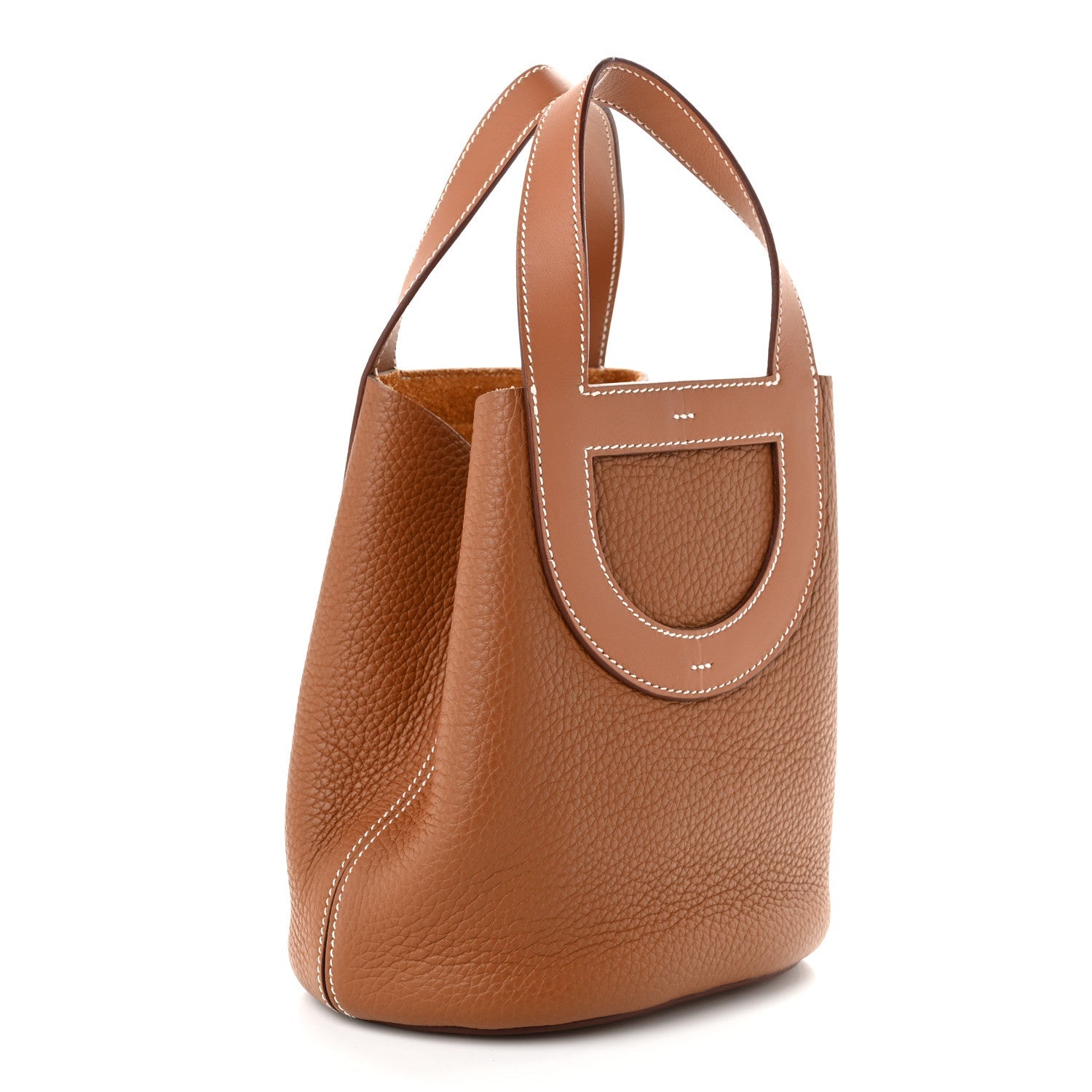 Taurillon Clemence Swift In-The-Loop 18 Bag Gold £¨ Direct shipment via from wholesalehk.shop