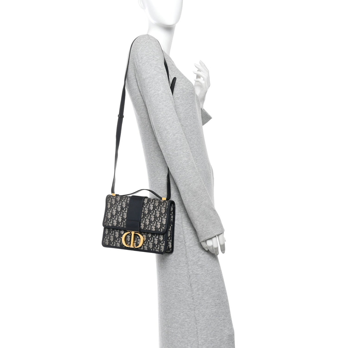 Oblique 30 Montaigne Flap Bag Blue wholesalehk.shop