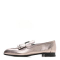 Metallic Goatskin Womens Royal Loafers 37.5 Champagne wholesalehk.shop