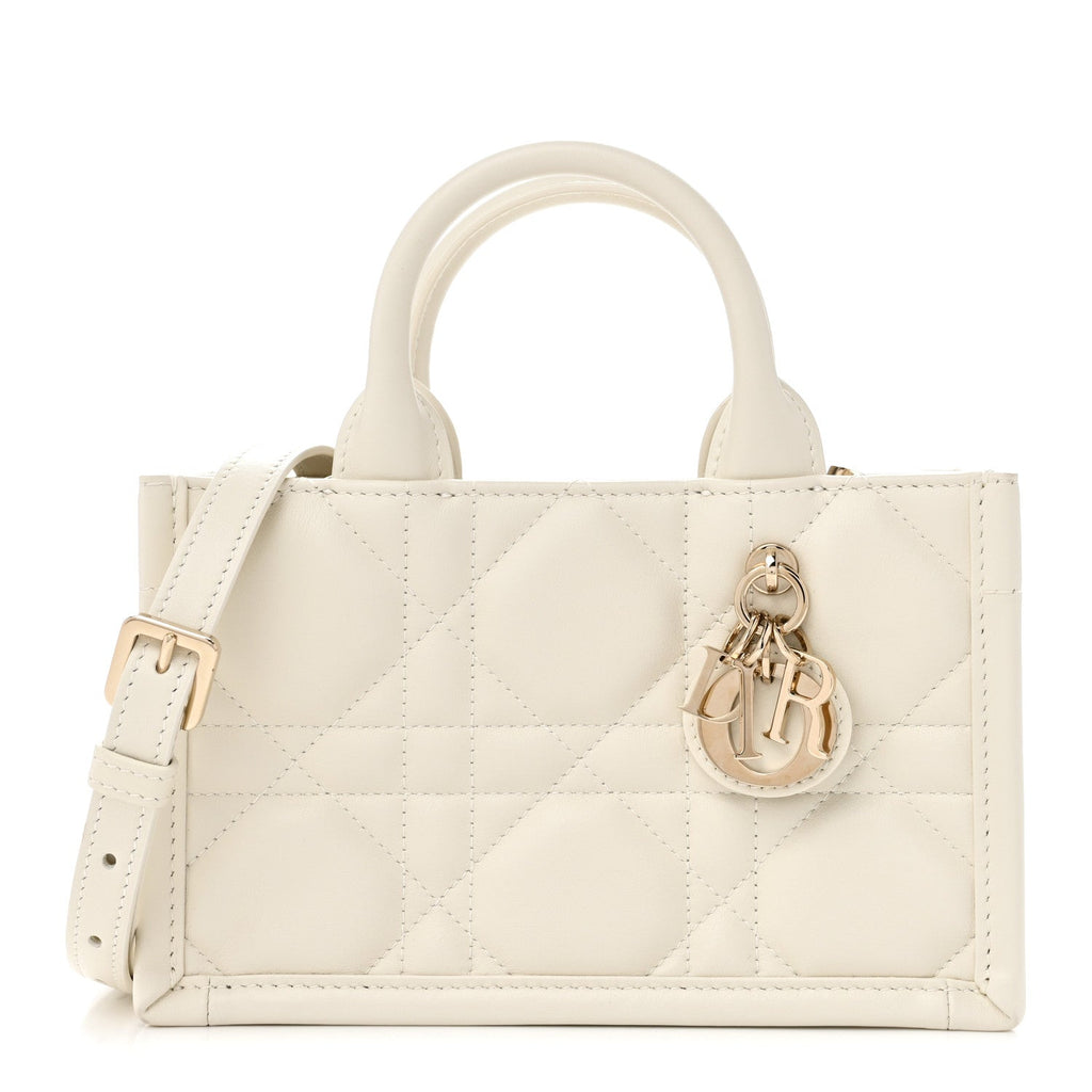 Calfskin Macrocannage Mini Book Tote Latte £¨ Direct shipment via from wholesalehk.shop