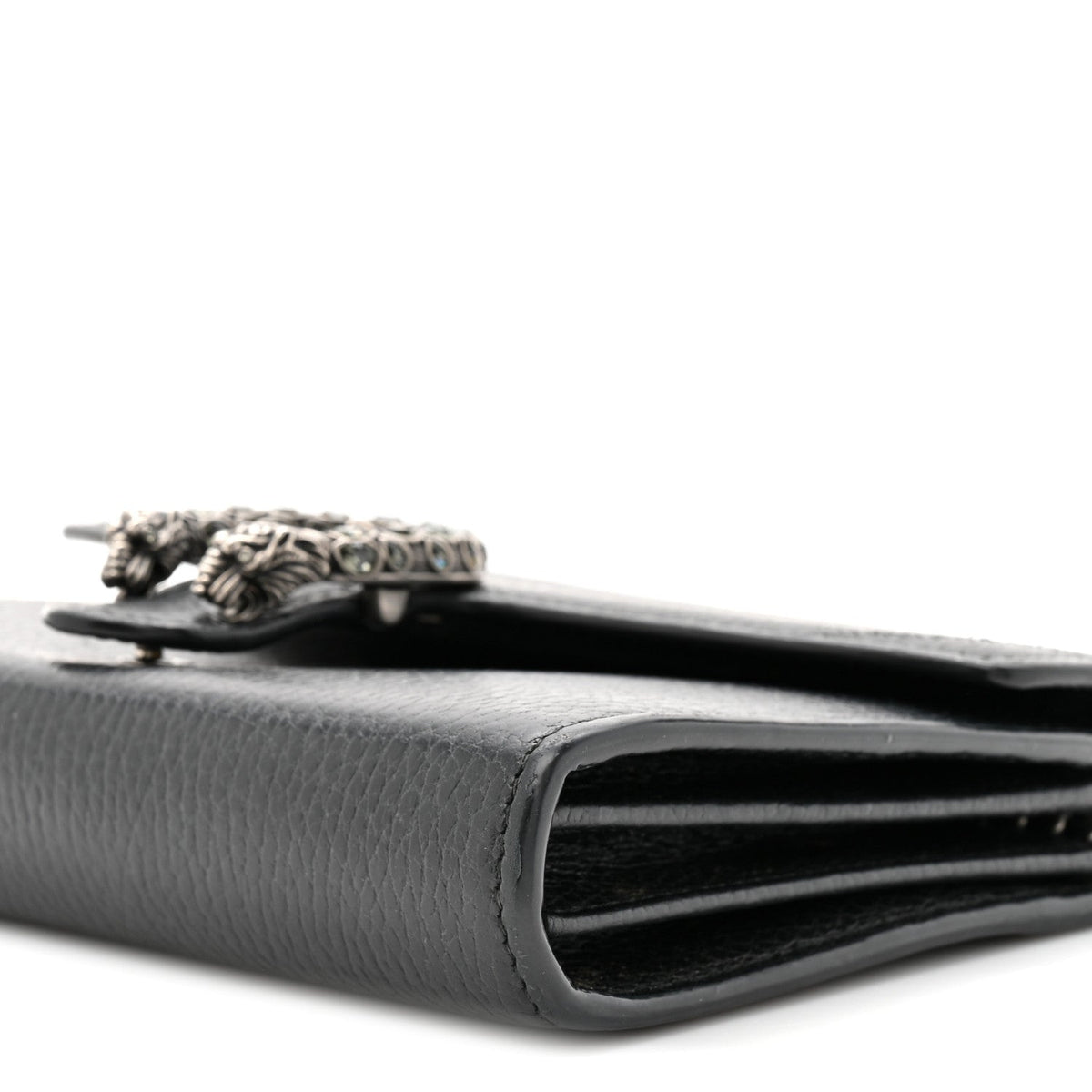 Calfskin Mini Dionysus Chain Wallet Black wholesalehk.shop